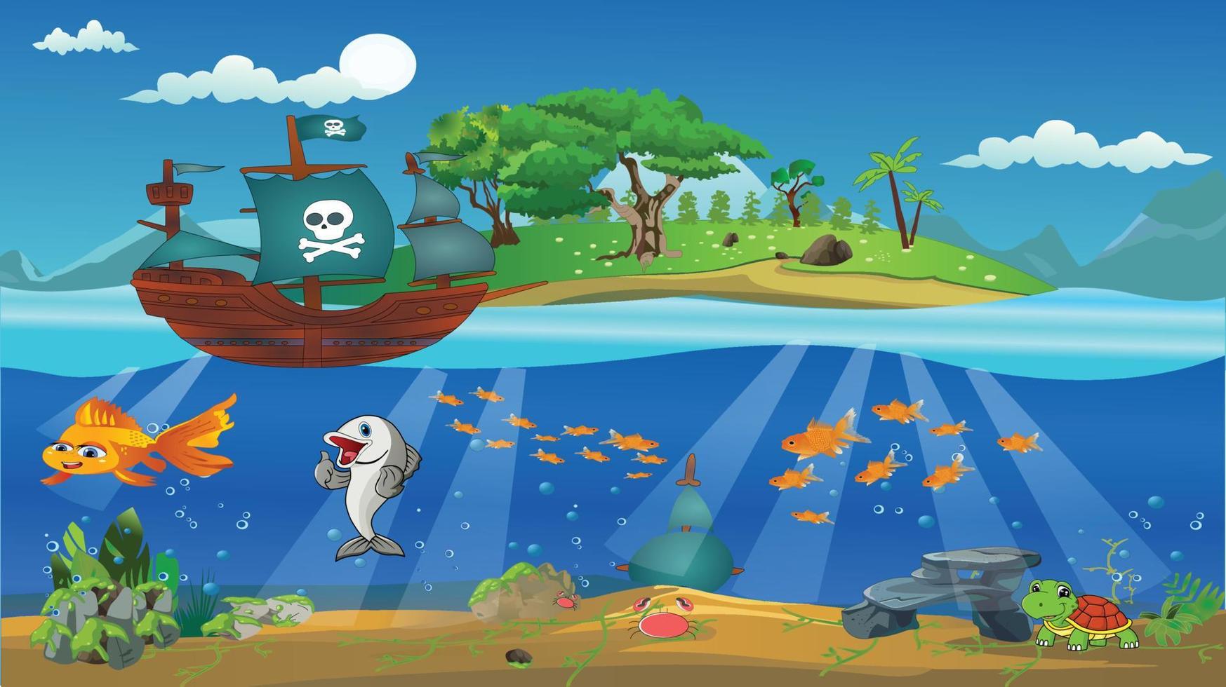 Ocean underwater background vector Sea land artwork with beautiful fishes, Plants, sand, stones and animals illustration 3989655 Vector Art at Vecteezy Ocean underwater background vector Sea land artwork with beautiful fishes, Plants, sand, stones and animals illustration 3989655 Vector Art at Vecteezy