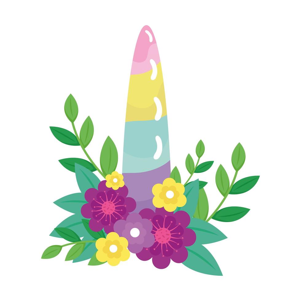 unicorn horn icon 3999960 vector art at vecteezy