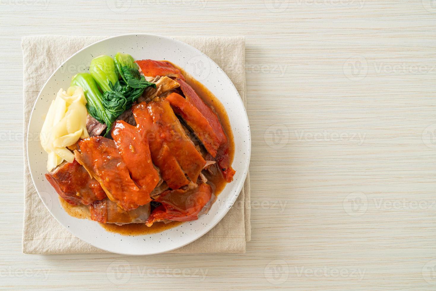 Peking duck or Roasted duck in Chinese style photo