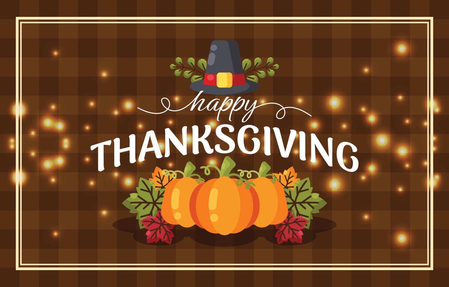 Happy Thanksgiving Background vector