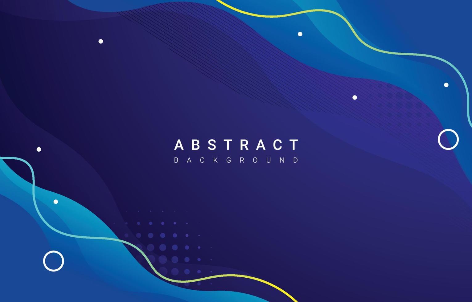 Blue Fluid Abstract Background vector