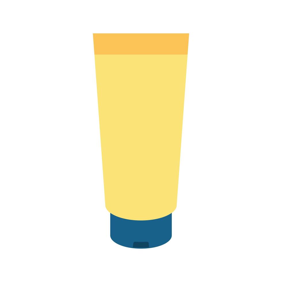 suncream flat style icon vector design