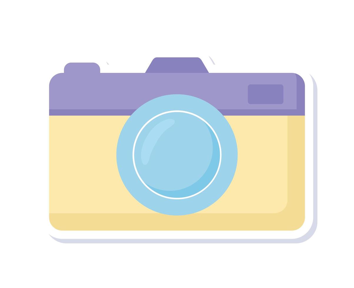 digital camera illustration vector