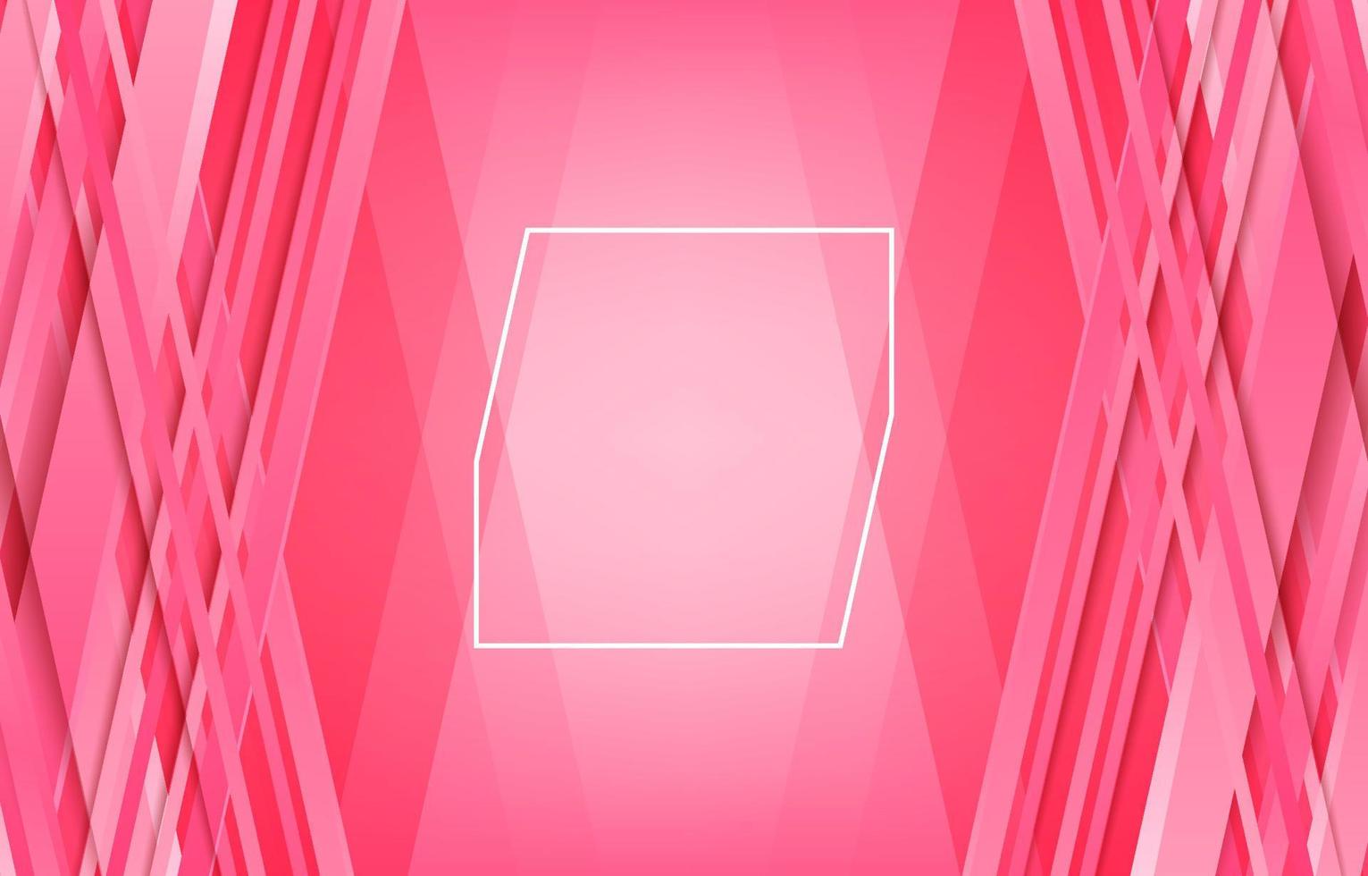 Geometric Pink Background vector