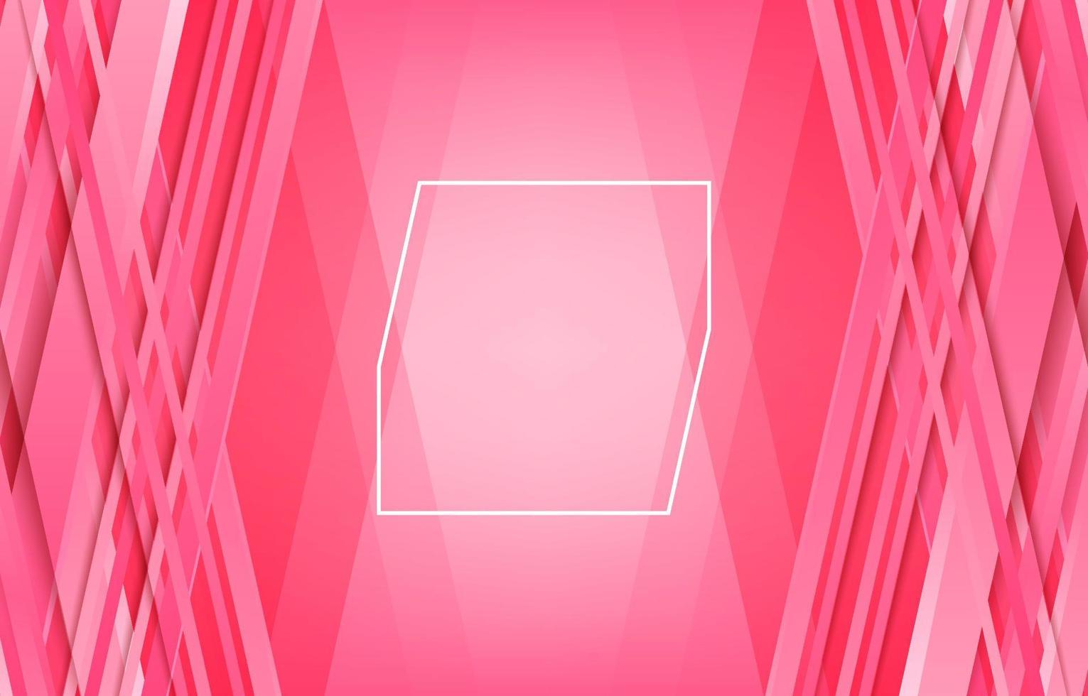 Geometric Pink Background vector