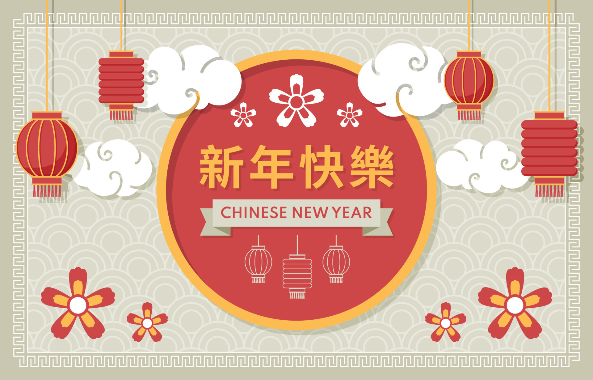 春節背景 春節背景