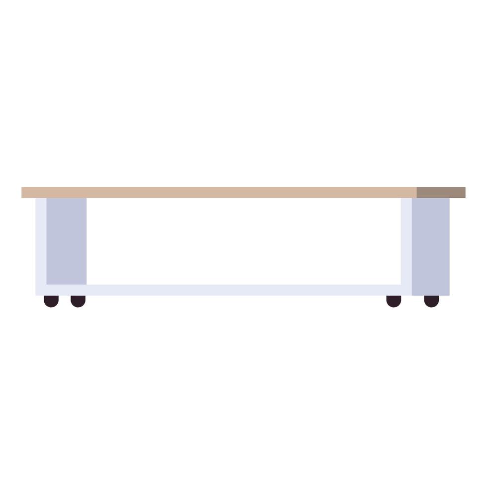 decoración de muebles de mesa vector