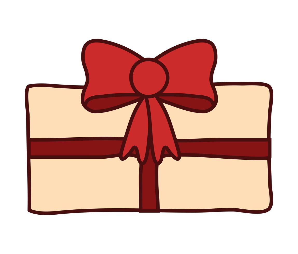 gift box representation vector