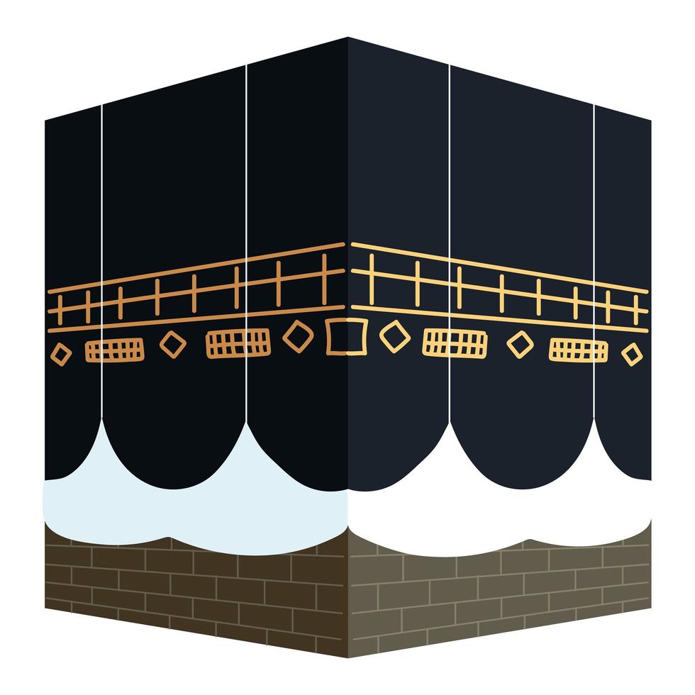 mecca for hajj vector