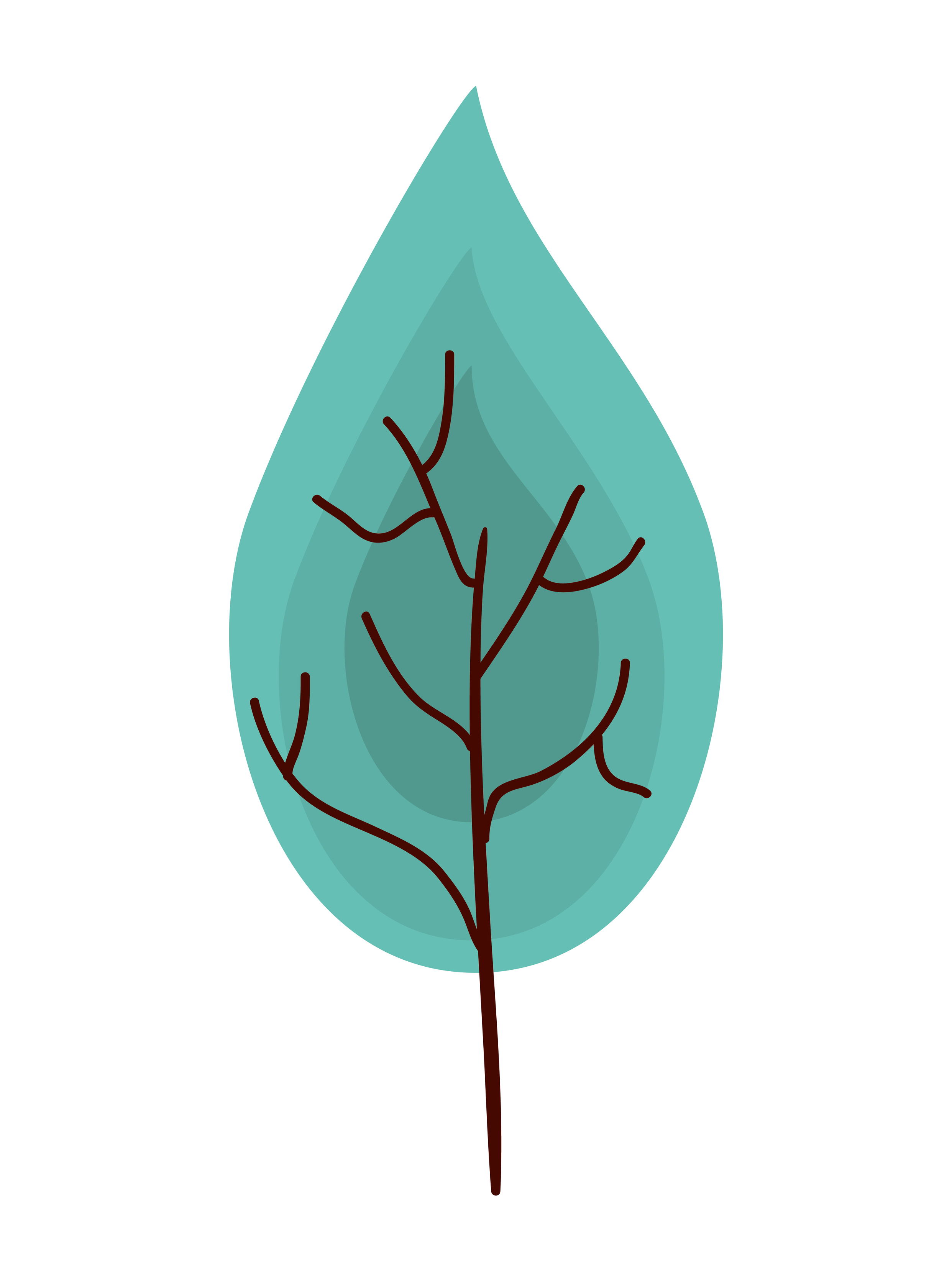 Isolated blue leaf vector design 4058715 Vector Art at Vecteezy