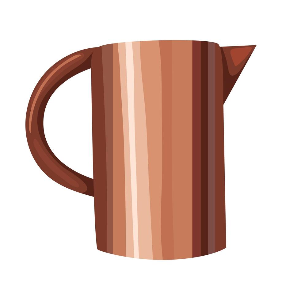 diseño de cafetera vector