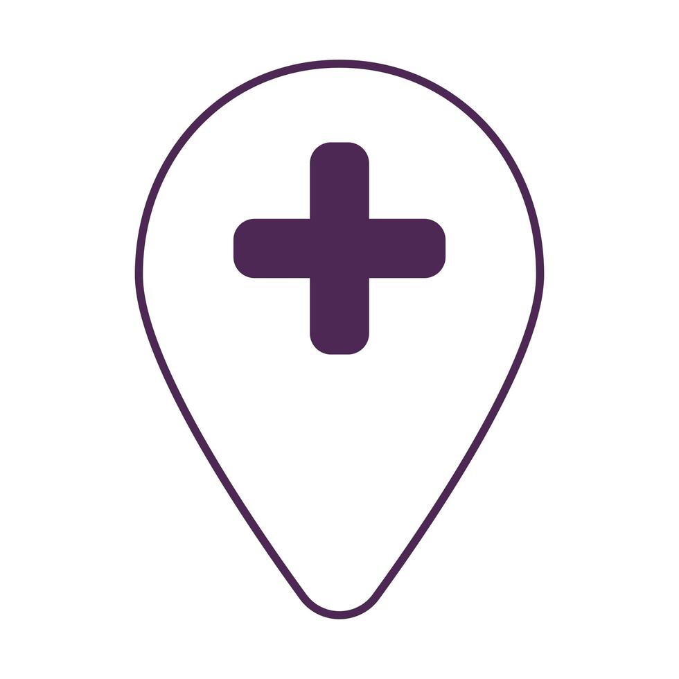 position mark design vector
