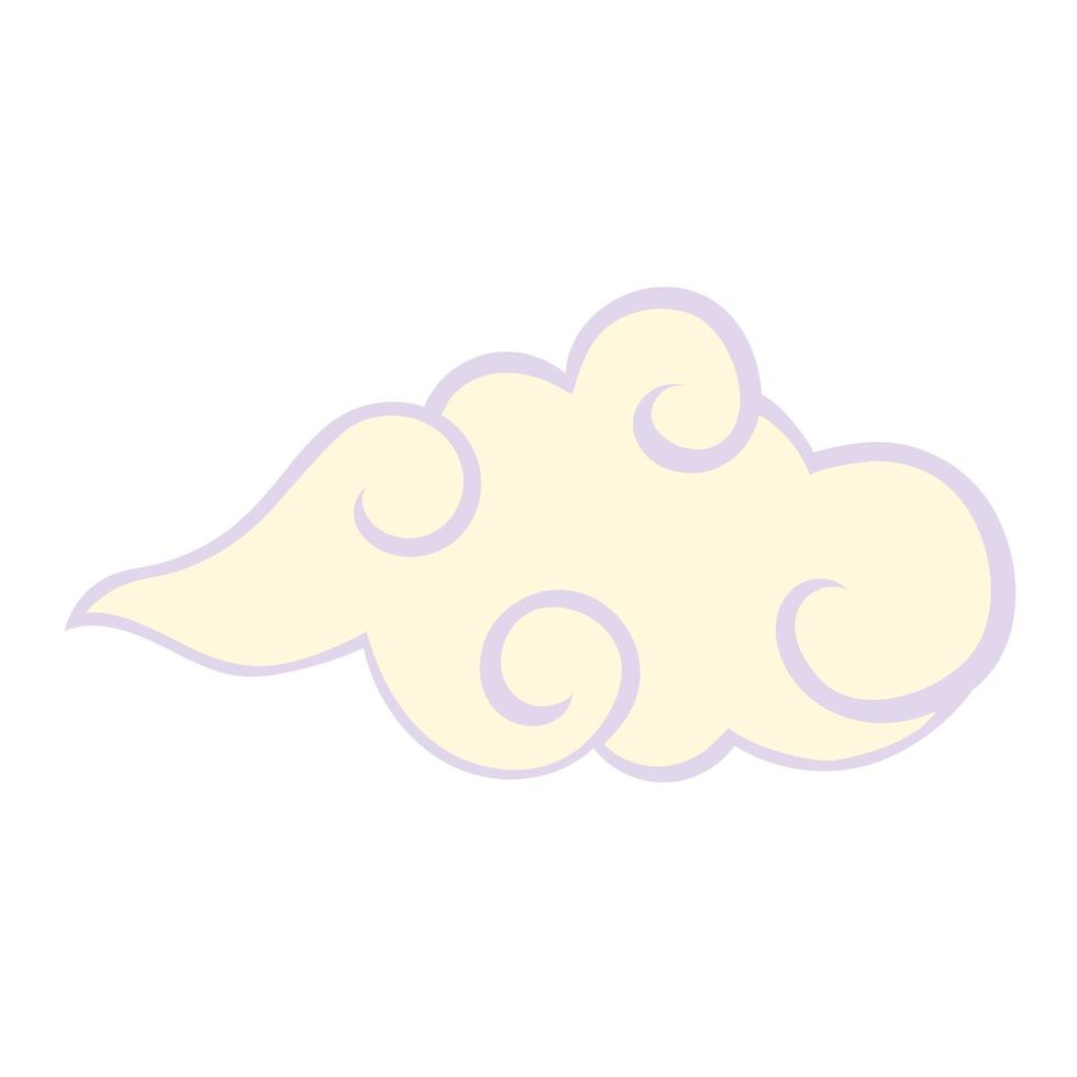 chinese cloud decoration vector