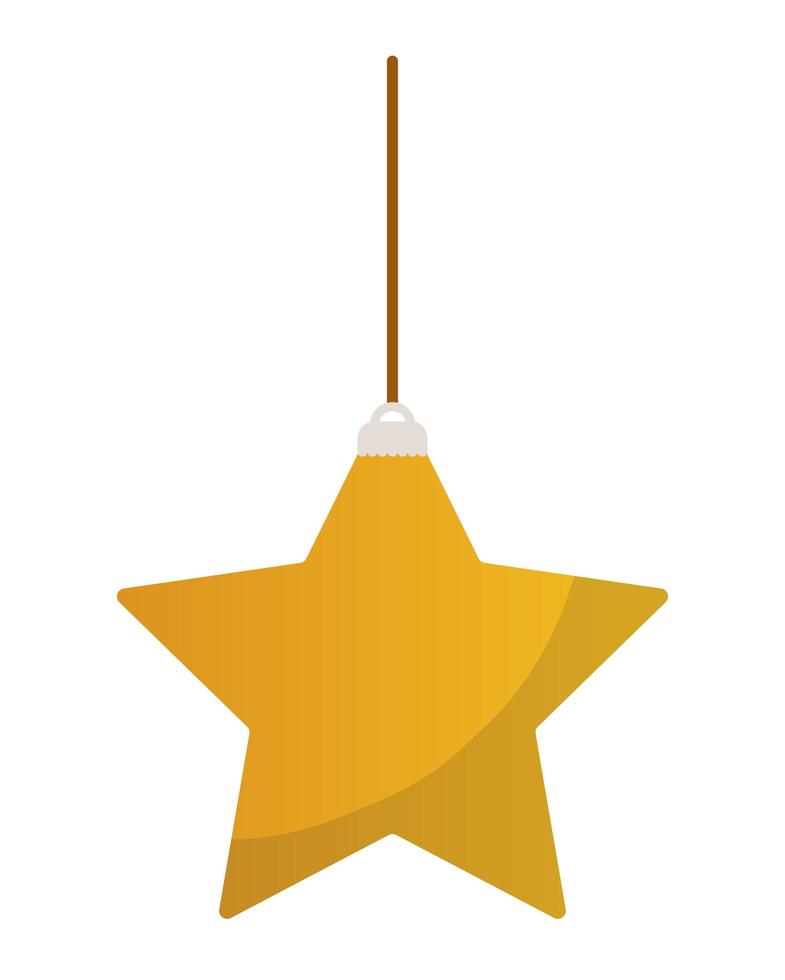 yellow star icon on white background vector