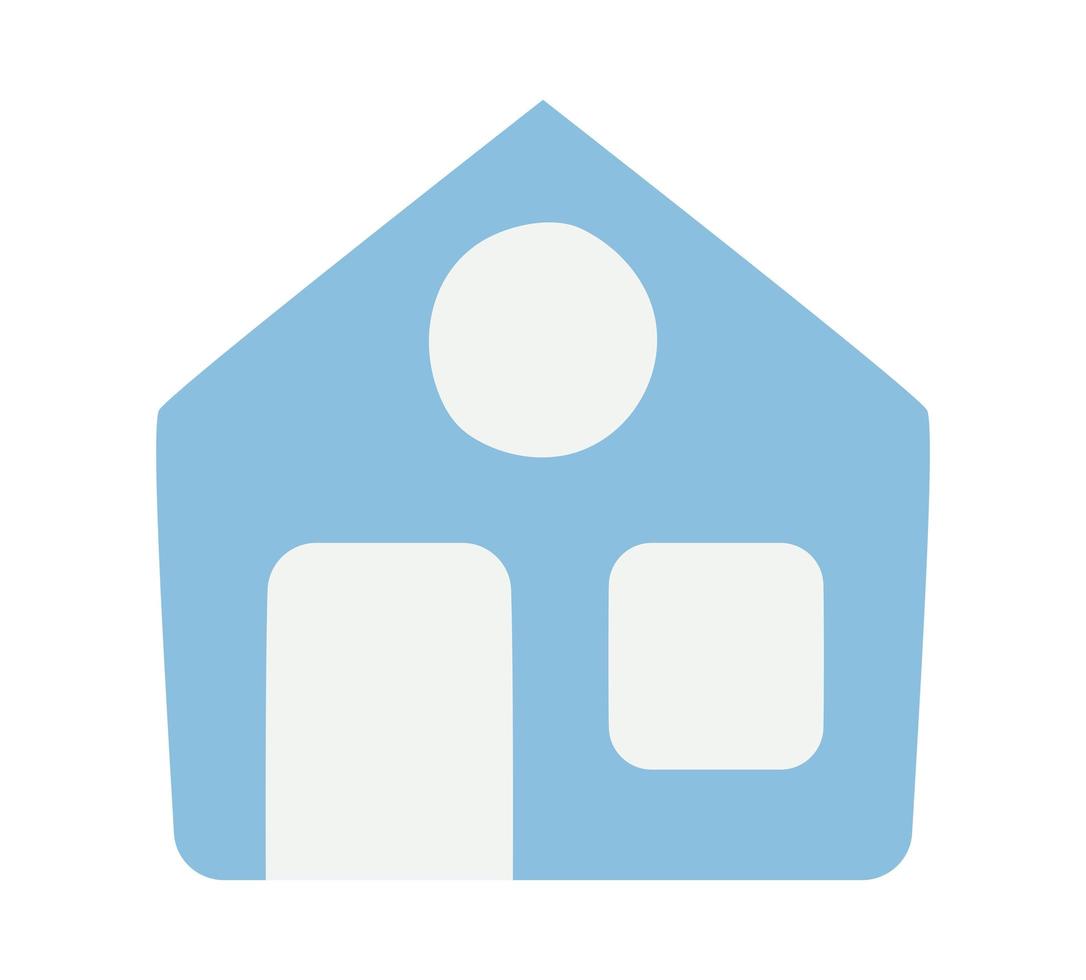 nice house icon vector