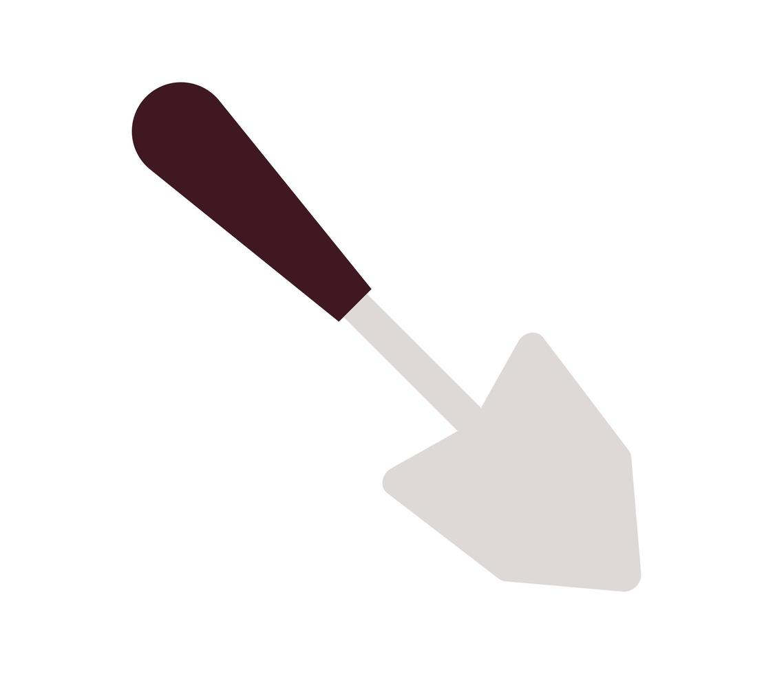 trowel for backyard vector