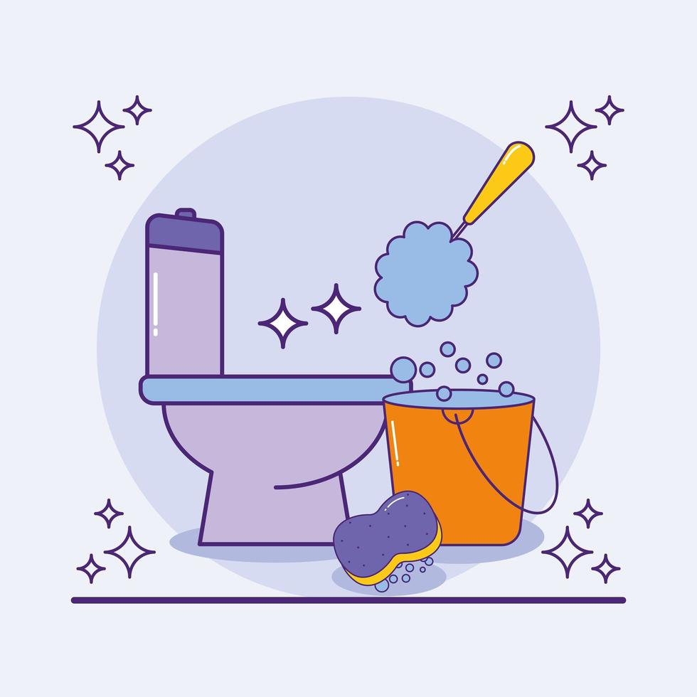 laundry items illustration vector