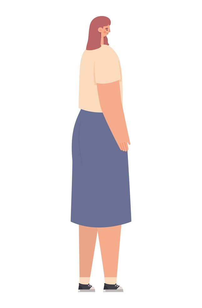 nice woman design vector