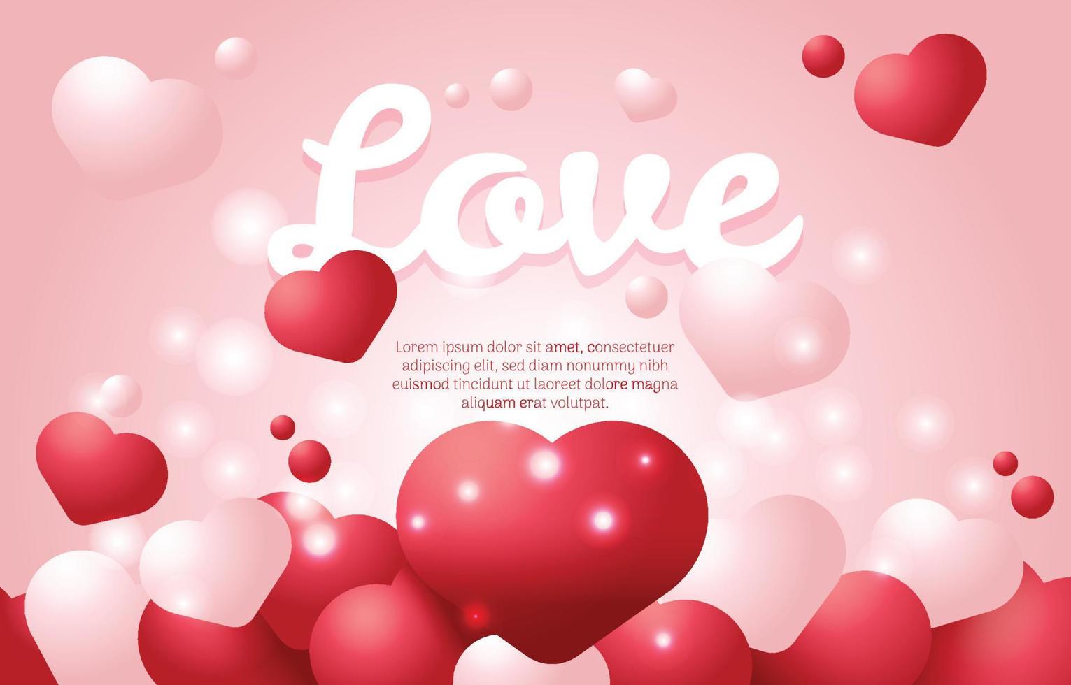 Valentines Day Background vector