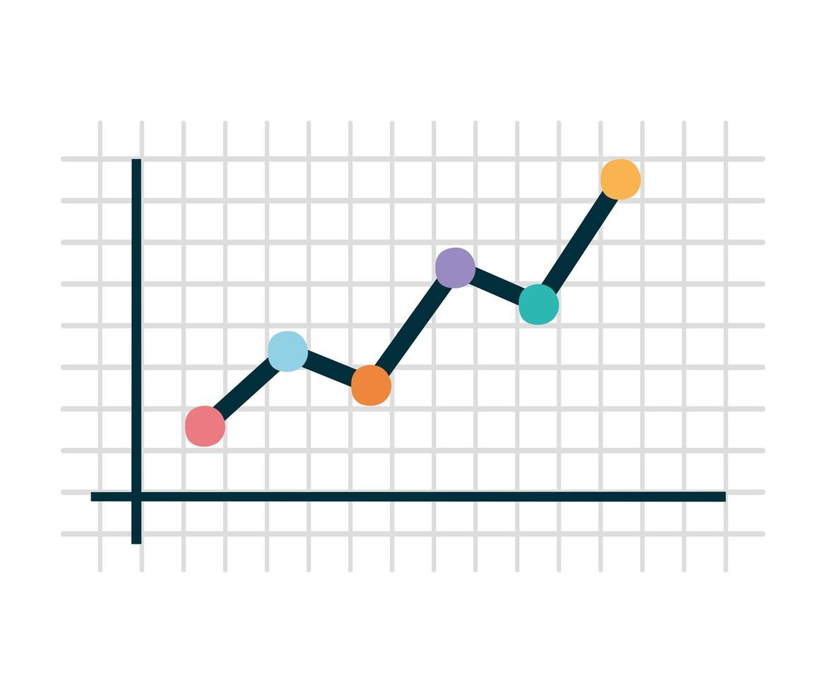 nice graph design vector