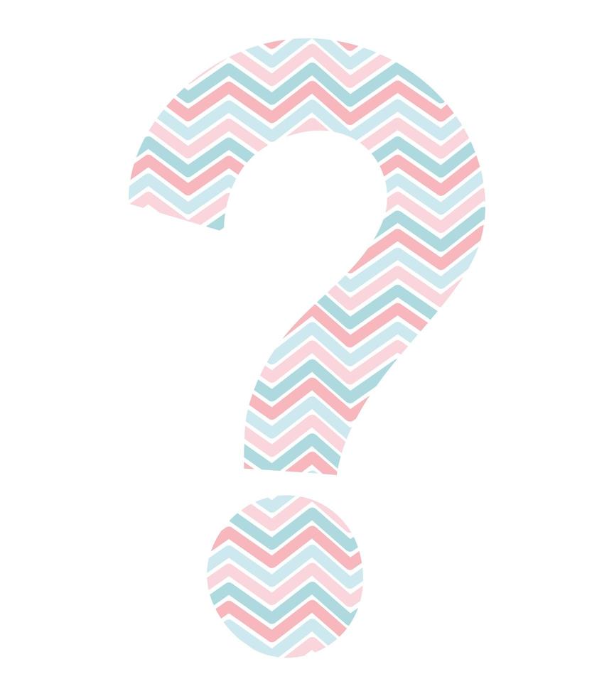 question mark design vector