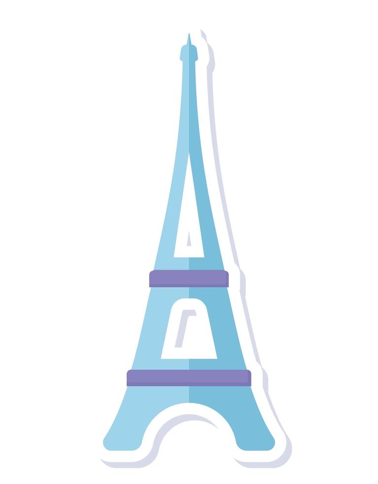 eiffel tower design vector