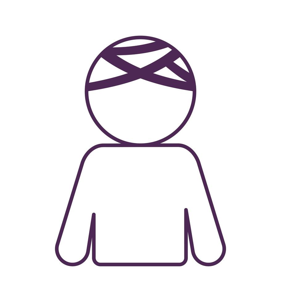 mental disabled illustration vector