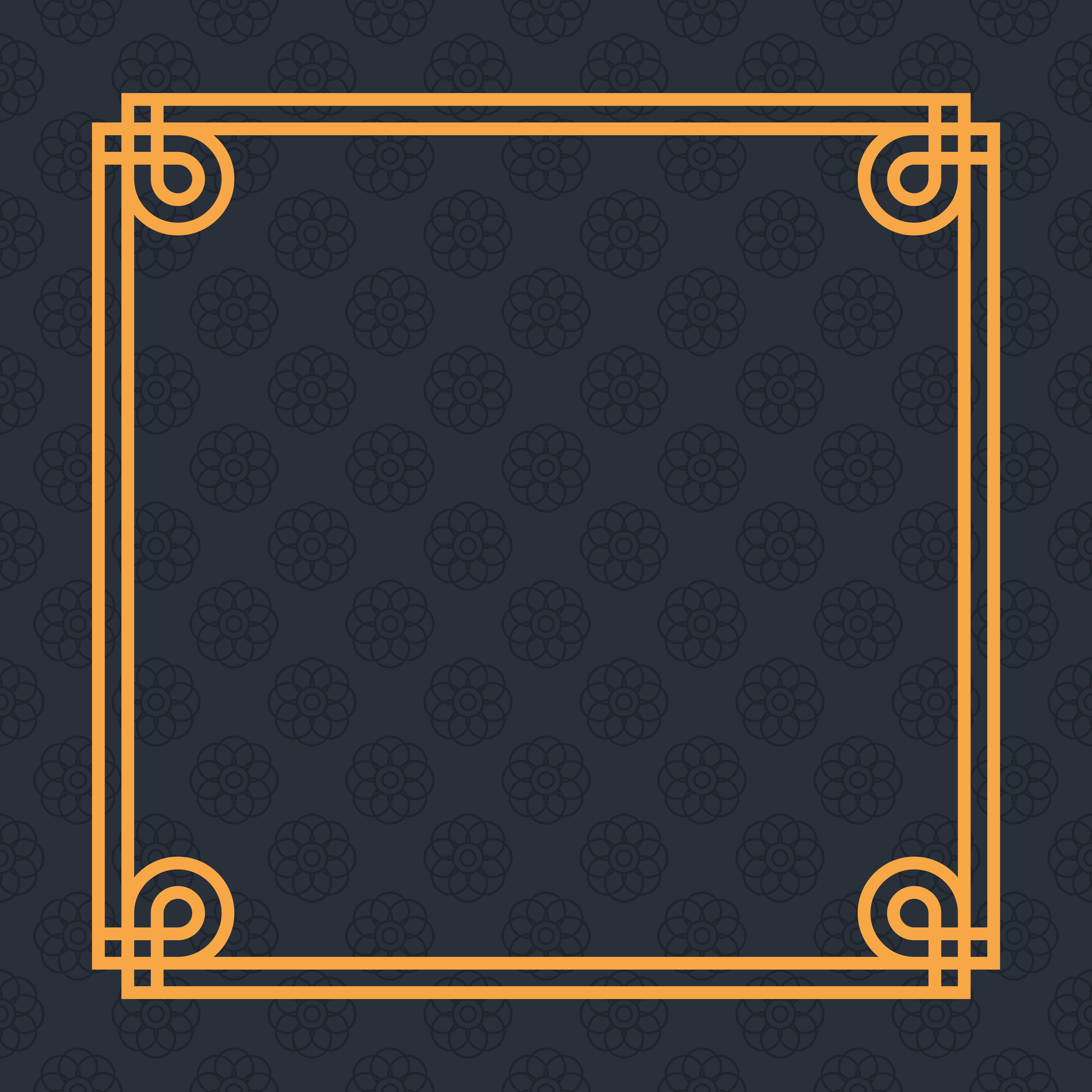 frame on a pattern 4063862 Vector Art at Vecteezy
