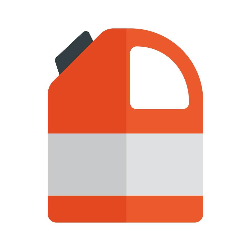 gasoline gas can vector
