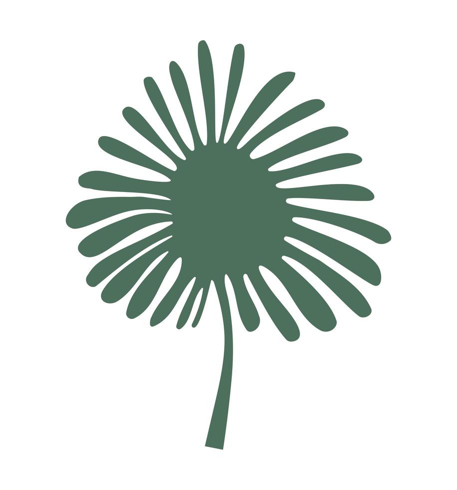 garden leaf design vector