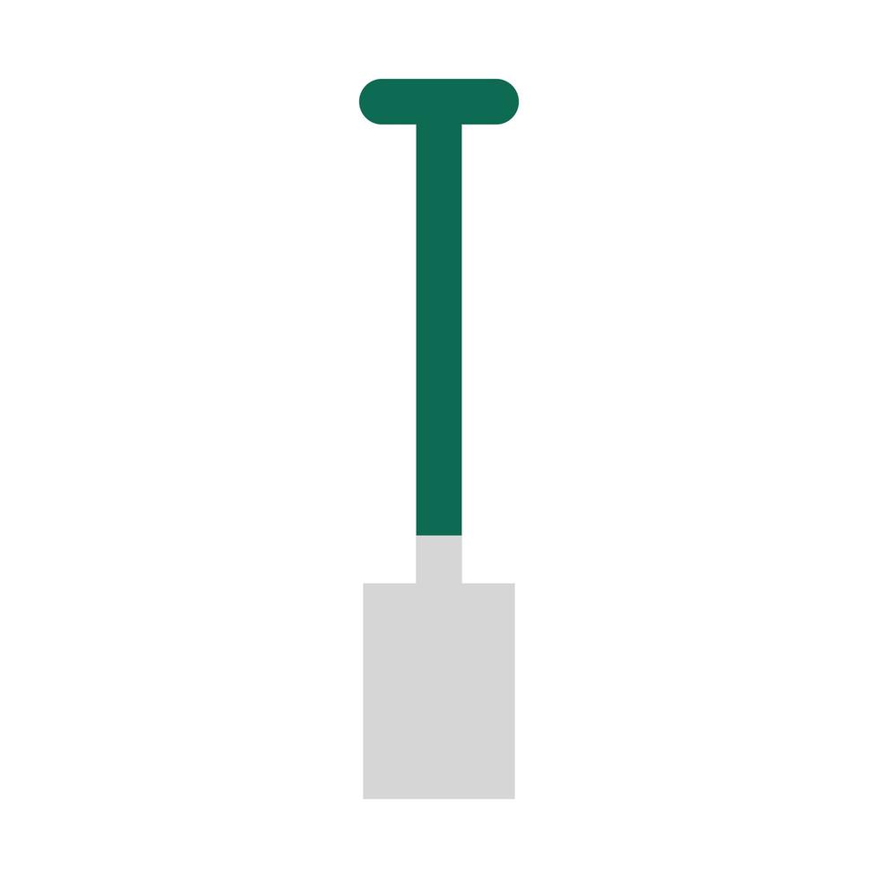 garden shovel flat style icon vector design