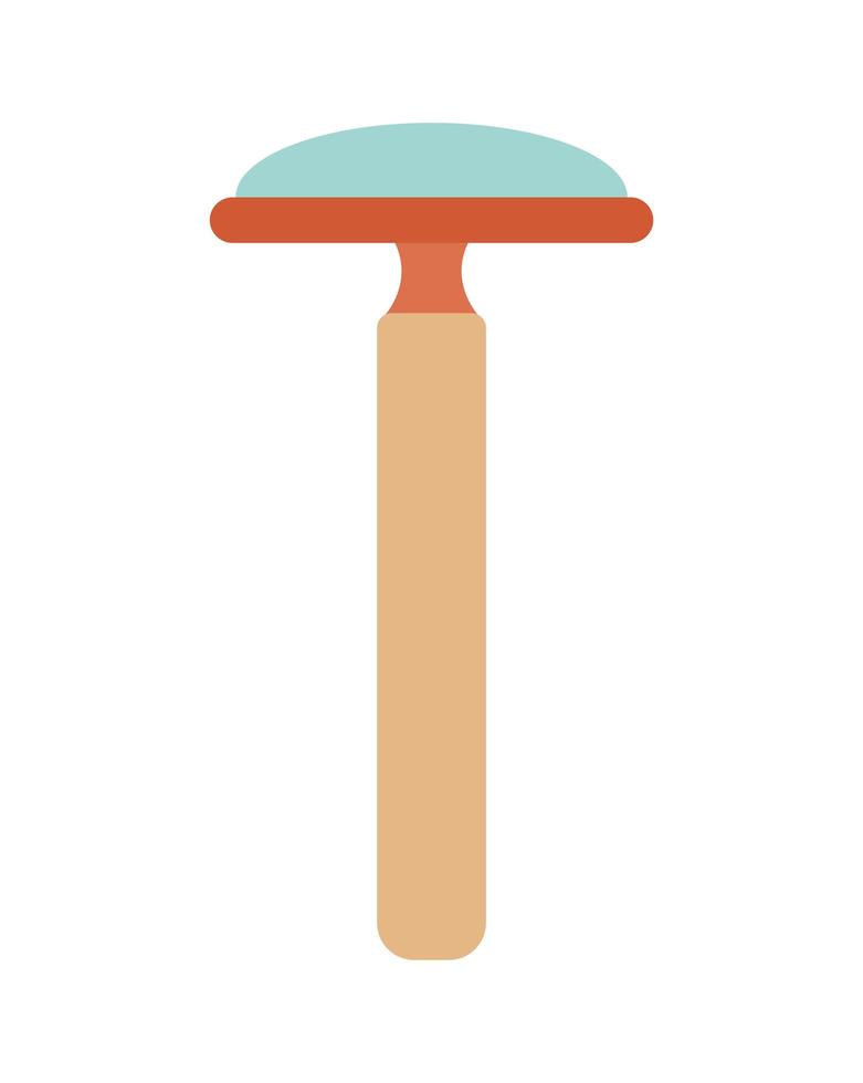 wooden blade design vector