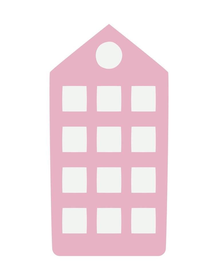 nice building illustration vector