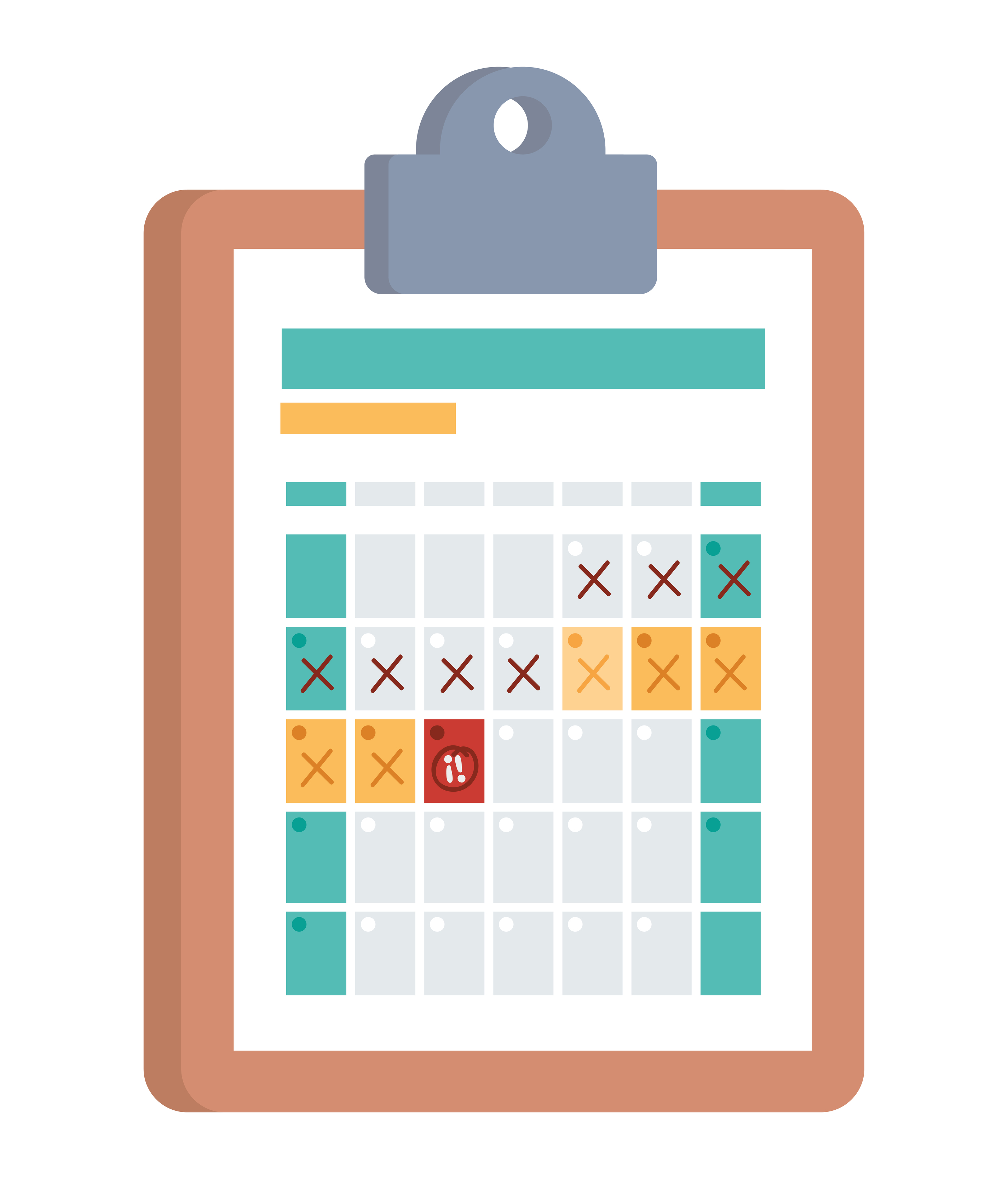 clipboard with deadline 4081095 Vector Art at Vecteezy