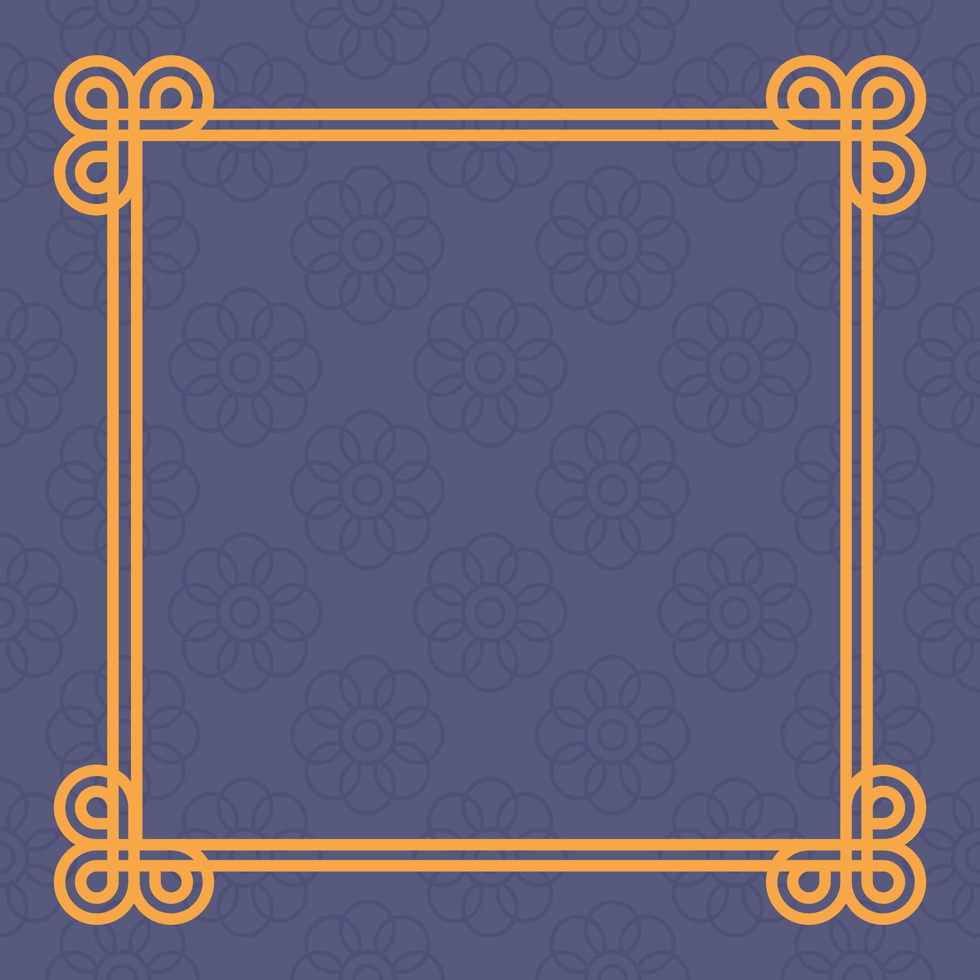 Patterns For Frame pattern with frame 4081478 Vector Art at Vecteezy