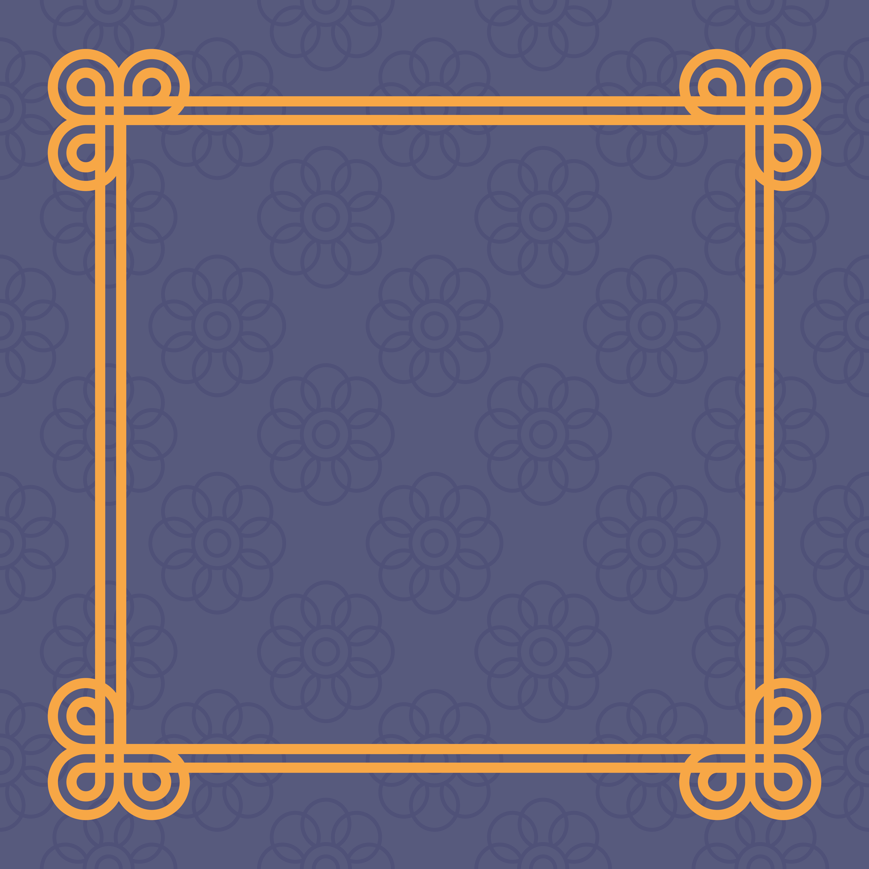 pattern with frame 4081478 Vector Art at Vecteezy