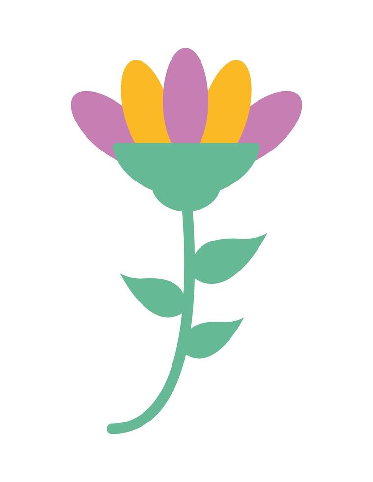 Isolated flower icon vector design