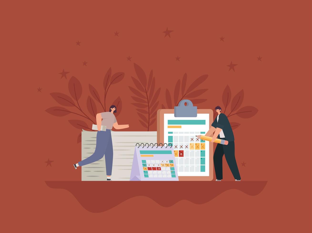 important deadline icons vector