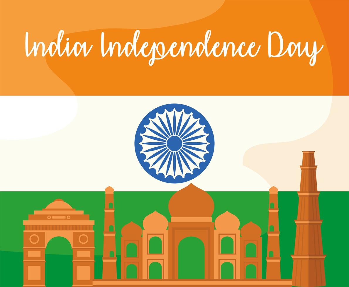 india independence poster vector