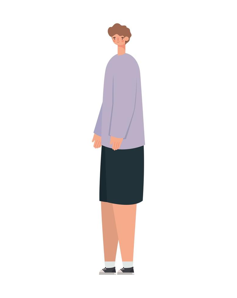 nice man icon vector