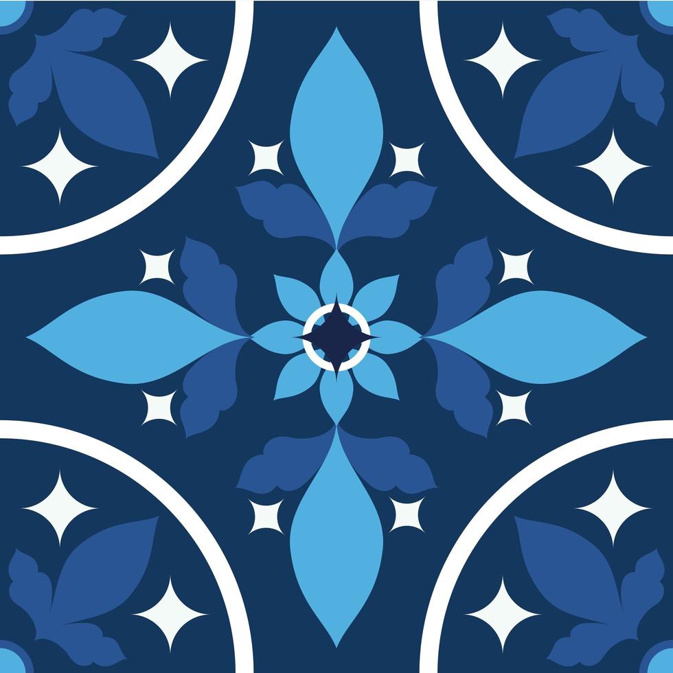blue tile design 4083009 Vector Art at Vecteezy