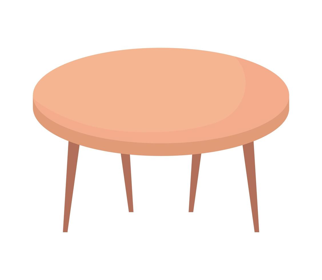 coffee table representation vector