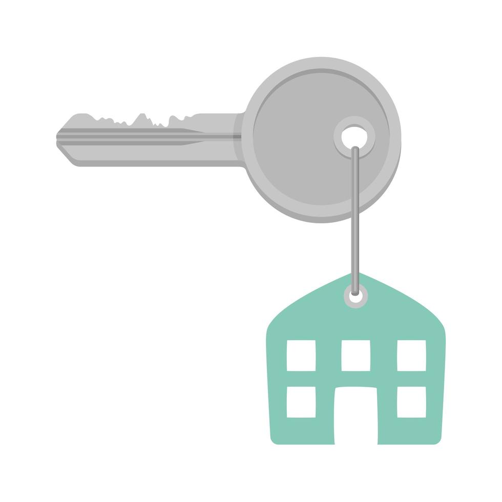green keychain design vector