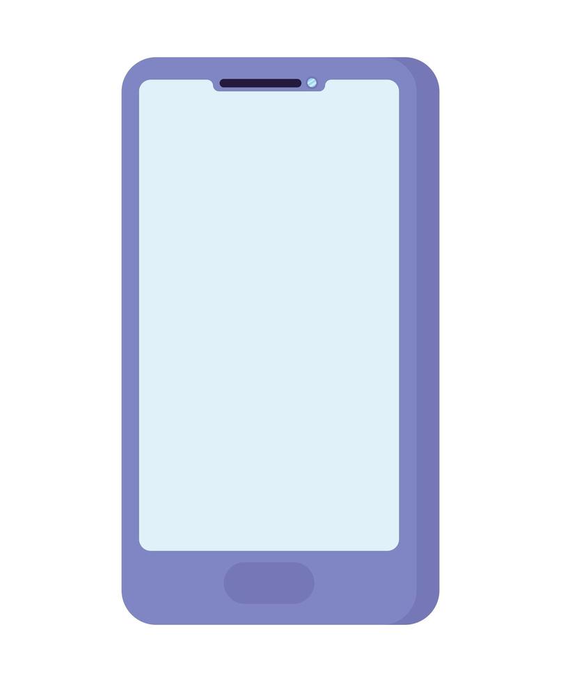 purple mobile design vector