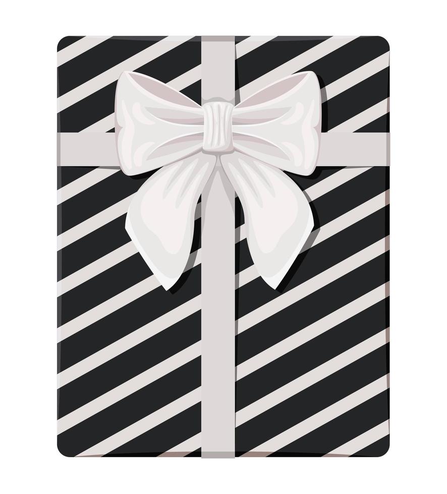 white gift box vector