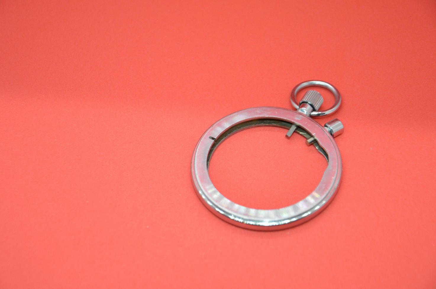 Isolated objects on a solid colored background photo