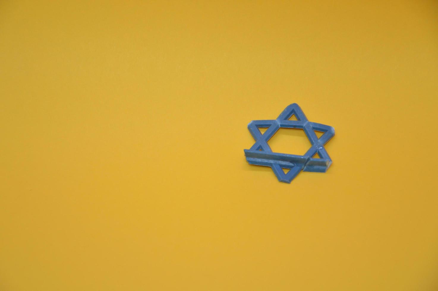 Isolated objects on a solid colored background photo