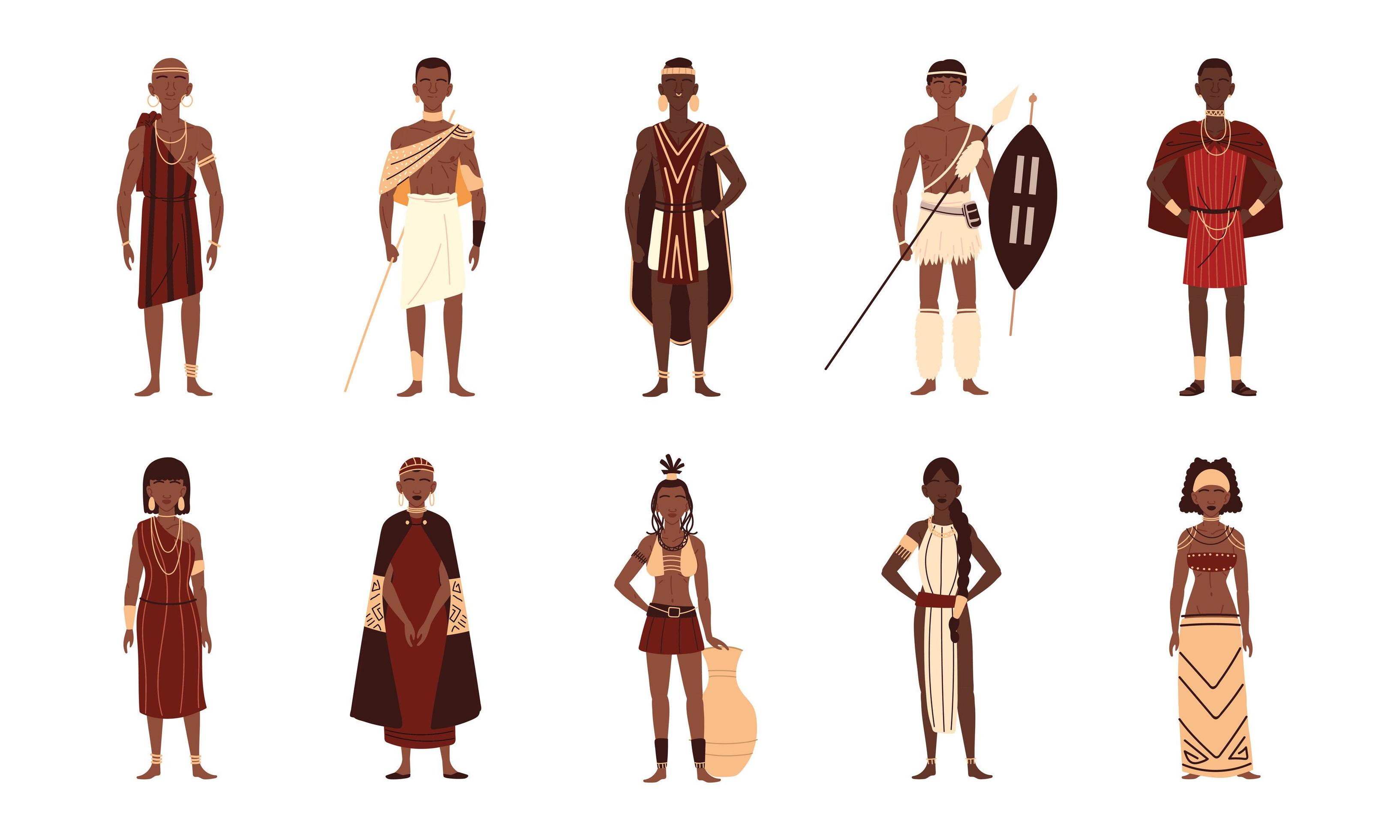 aboriginal native people 4099157 Vector Art at Vecteezy