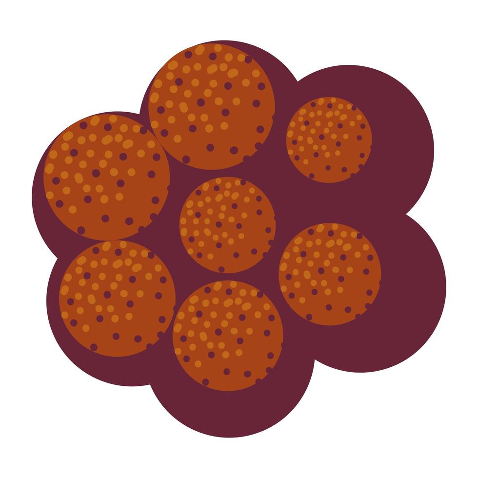 cookies dessert food vector