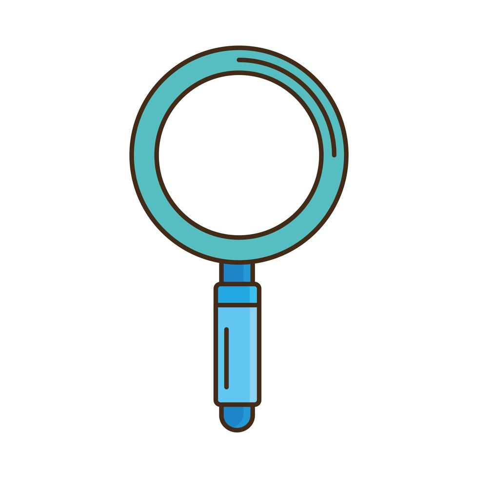 Search lupe icon vector